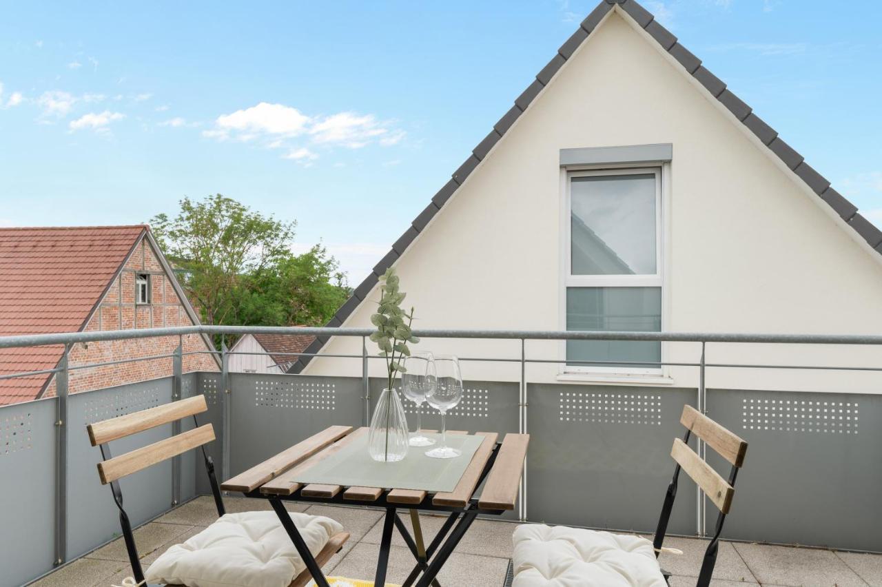 Design-Apartment - Kueche - Balkon - Tiefgarage Leinfelden-Echterdingen Buitenkant foto